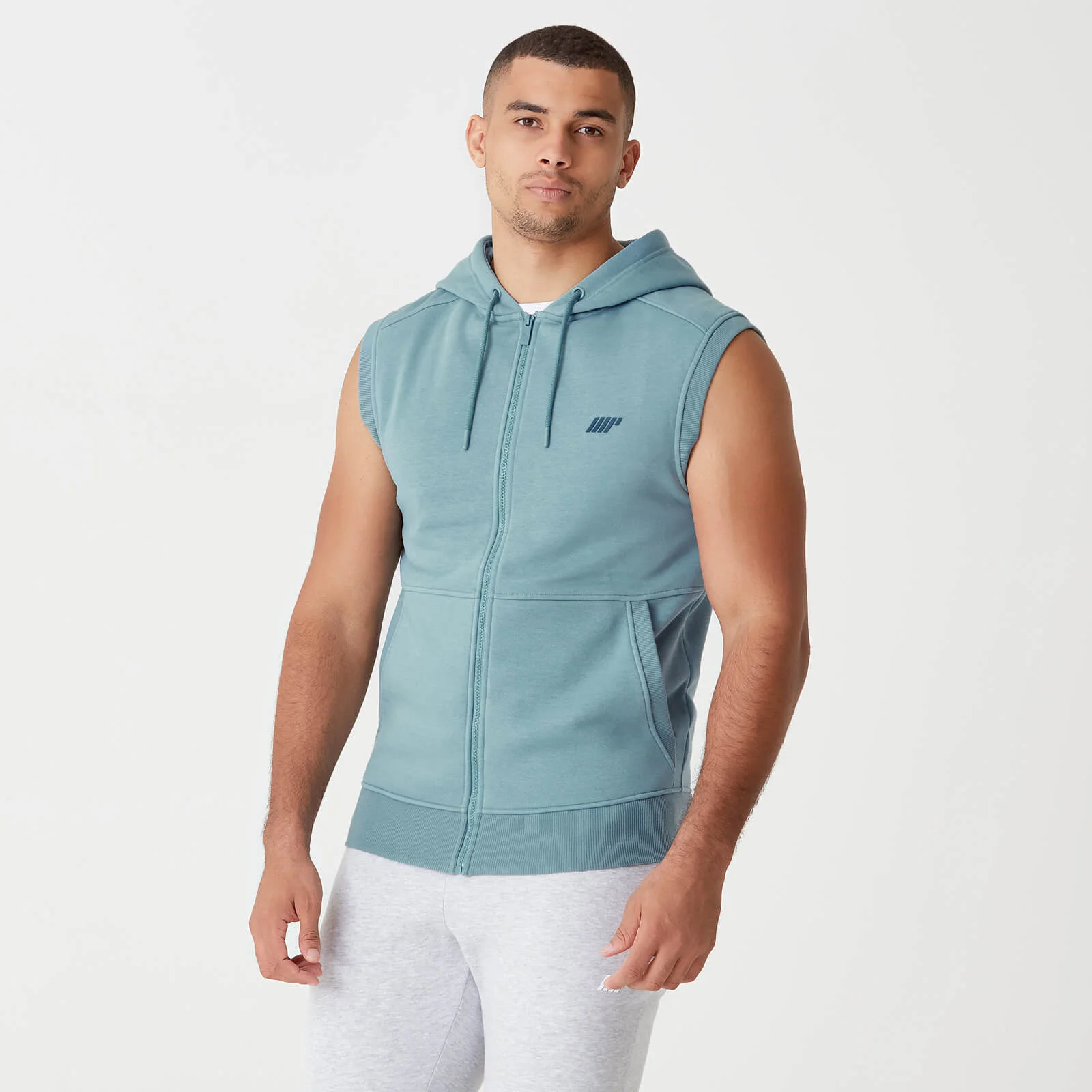 MP Tru-Fit Sleeveless Hoodie 2.0 - Airforce Blue - XS Imagem 1