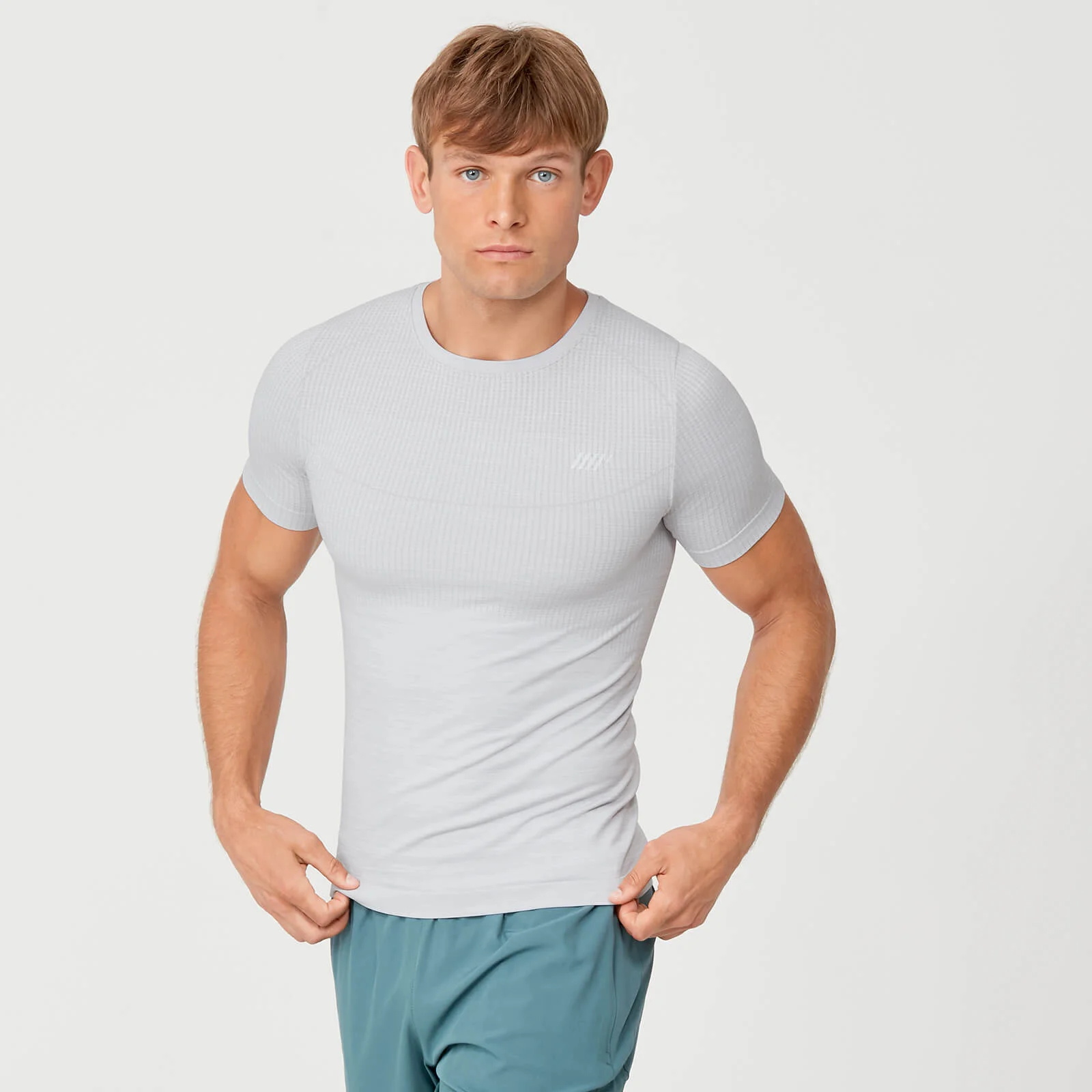 Myprotein Sculpt Seamless T-Shirt - Silver - S Imagem 1