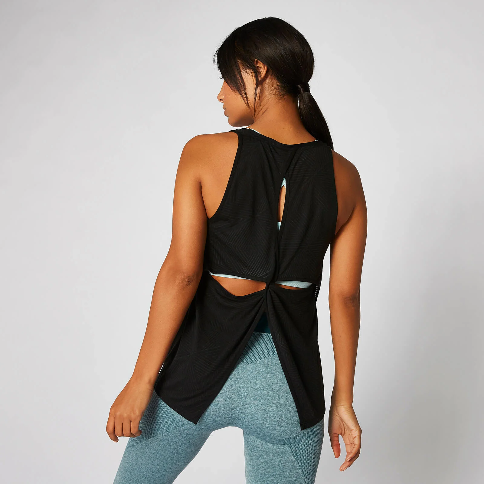 Myprotein Bliss Burnout Vest - Black - XS Imagem 1