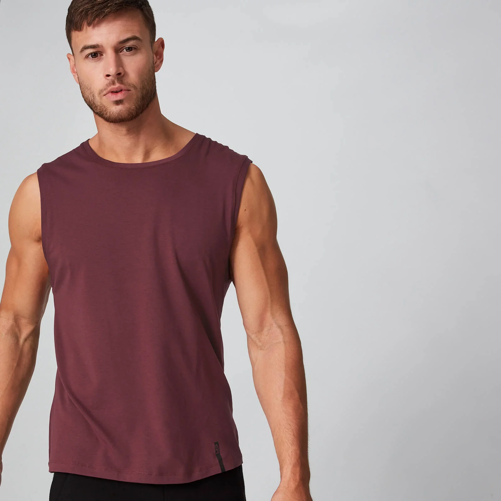 Myprotein Luxe Classic Sleeveless T-Shirt - Oxblood - XS Imagem 1