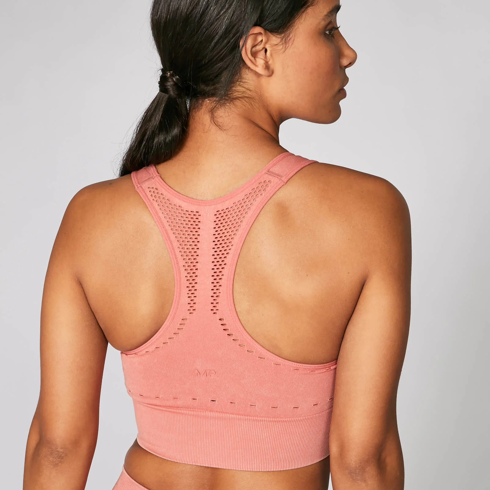 Myprotein Acid Wash Sports Bra - Copper Rose - XS Imagem 1