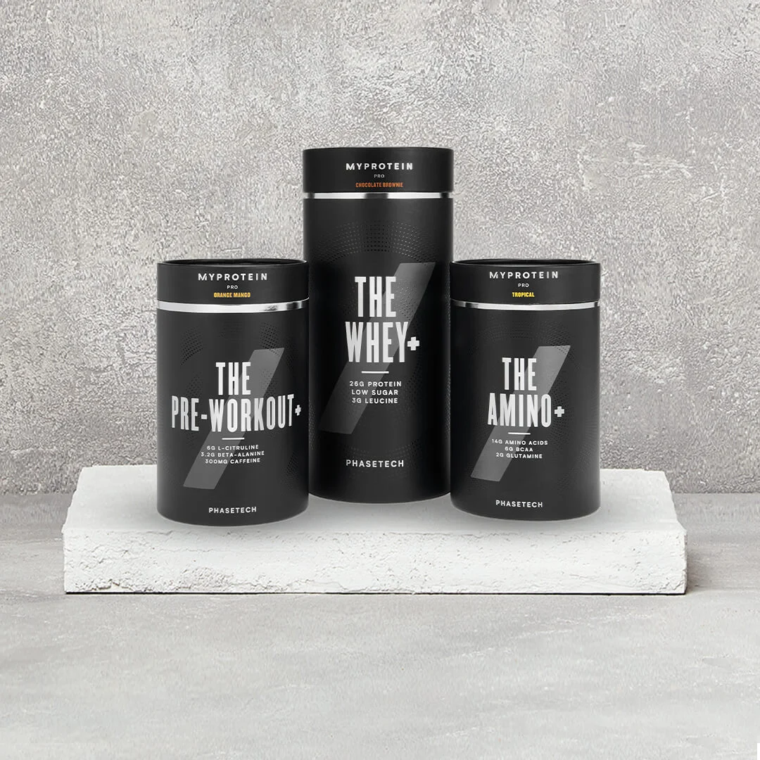 Myprotein THE PhaseTech Bundle - Berry - Orange Mango - Chocolate Brownie Imagem 1