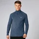 MP Men's Performance 1/4 Zip Top - Dark Indigo Marl