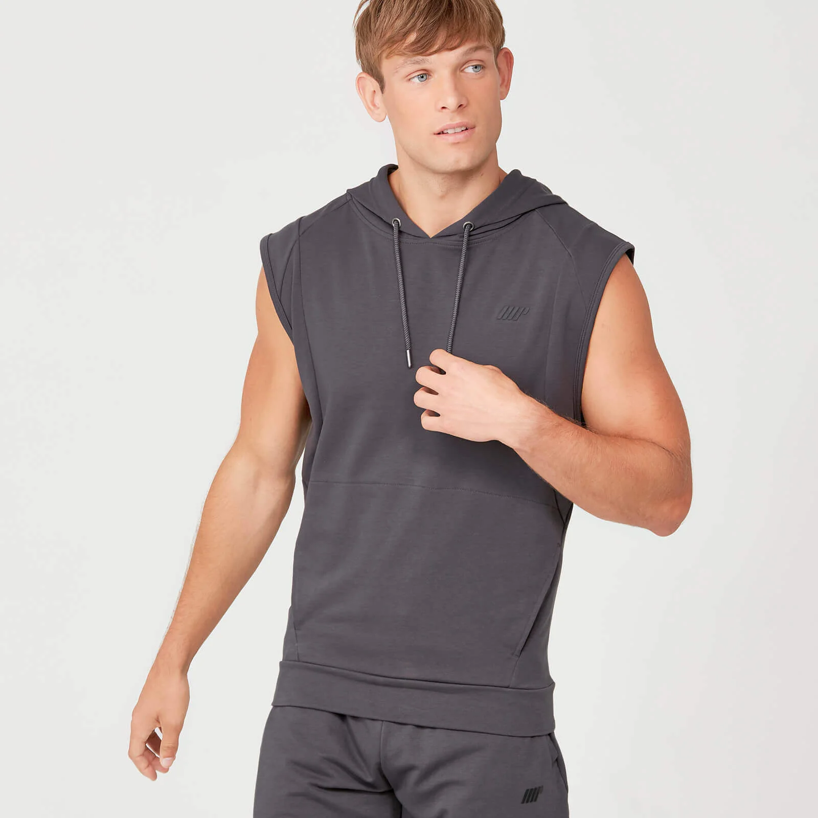 MP Form Sleeveless Hoodie - Slate - XS Imagem 1