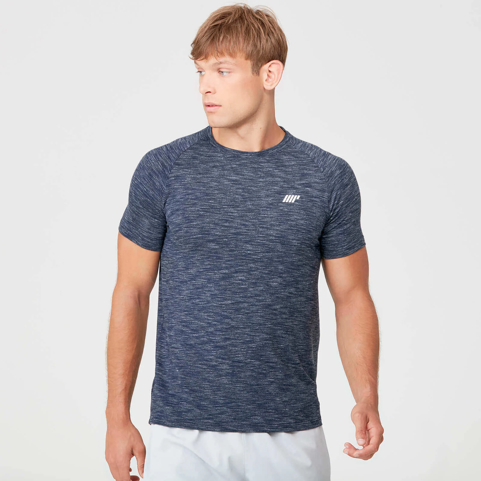 MP Men's Performance T-Shirt - Navy Marl - XS Imagem 1