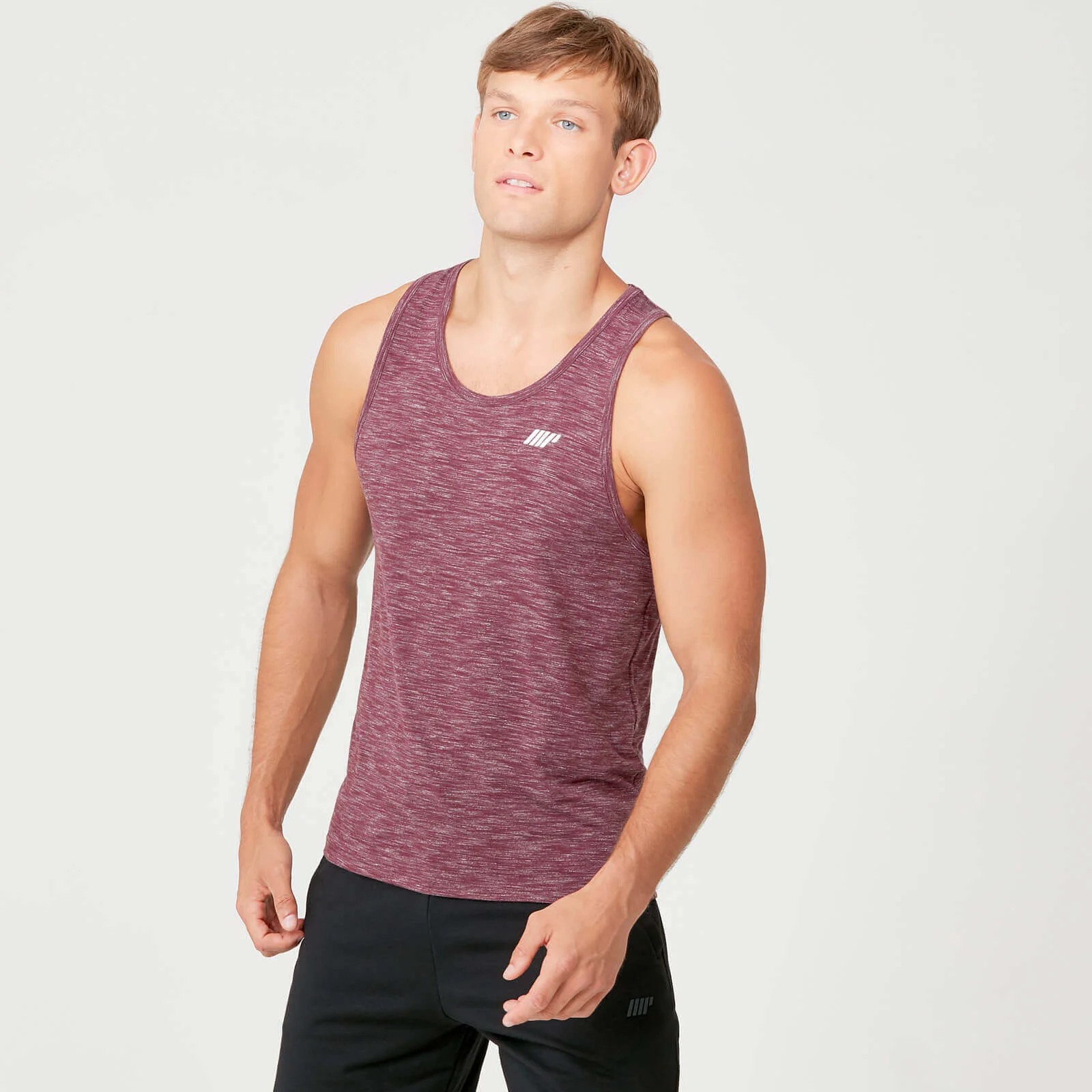 Myprotein Performance Tank Top - Burgundy Marl - XS Imagem 1