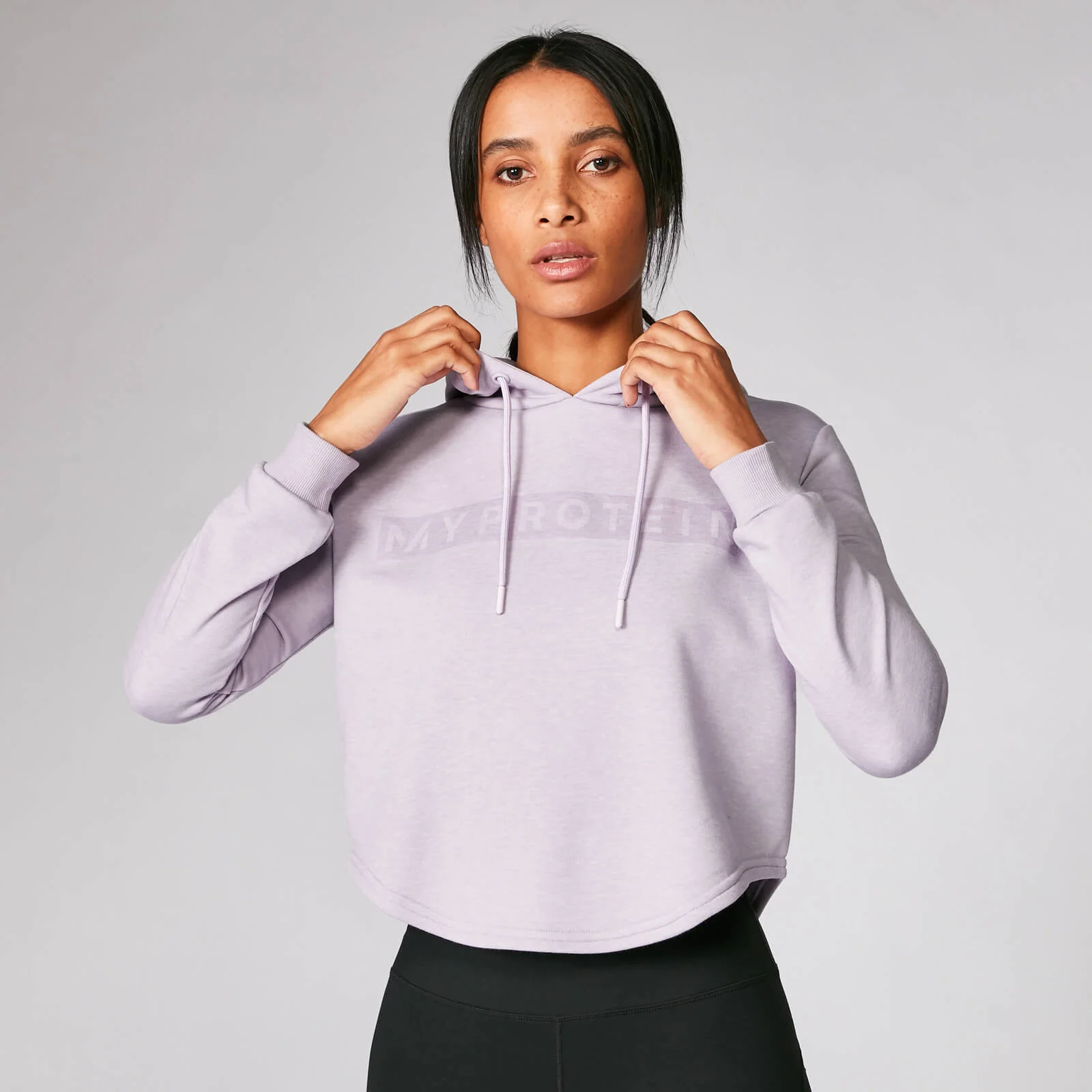 Myprotein The Original Cropped Hoodie - Soft Purple - XS Imagem 1