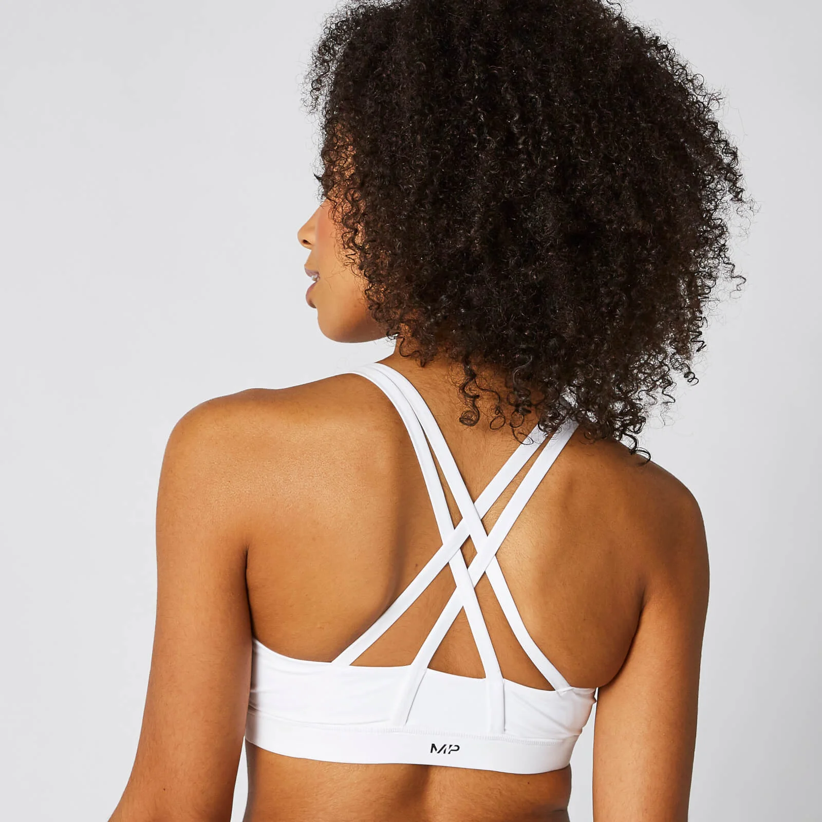 MP Women's Essentials Training Sports Bra - White - XS Imagem 1