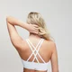 Soutien de Desporto para Treino Essentials da MP para Senhora - Branco