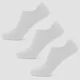 Meias Pelo Tornozelo para Senhora - Branco (3 pares)