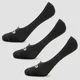 Meias Invisíveis Essentials para Homem da MP - Preto (3 pares)