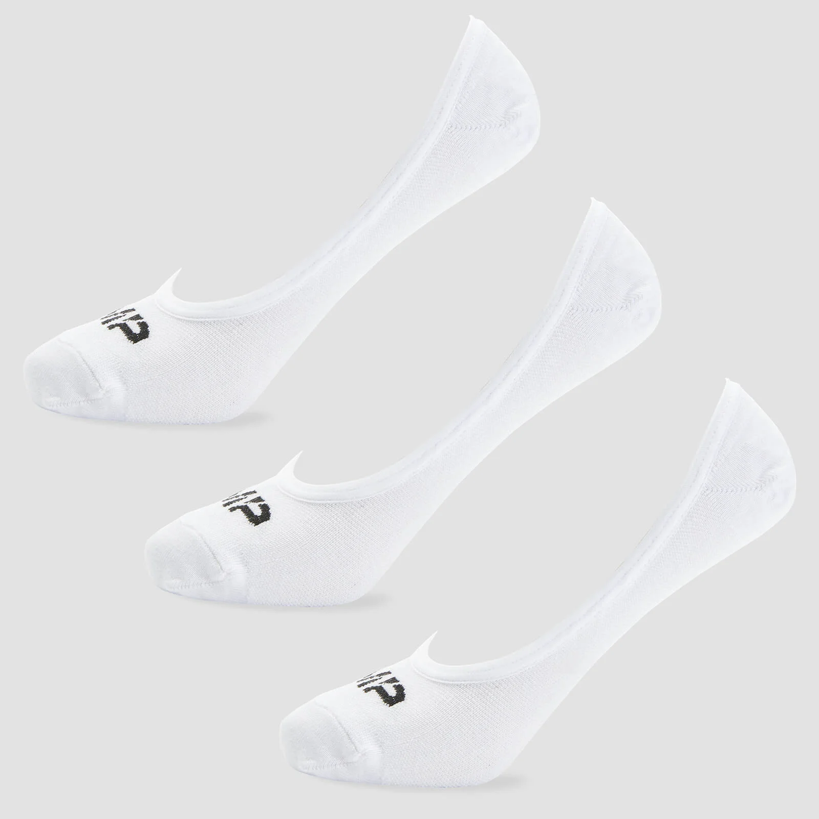 Meias Invisíveis Essentials para Homem da MP - Branco (3 pares) - UK 6-8 Imagem 1