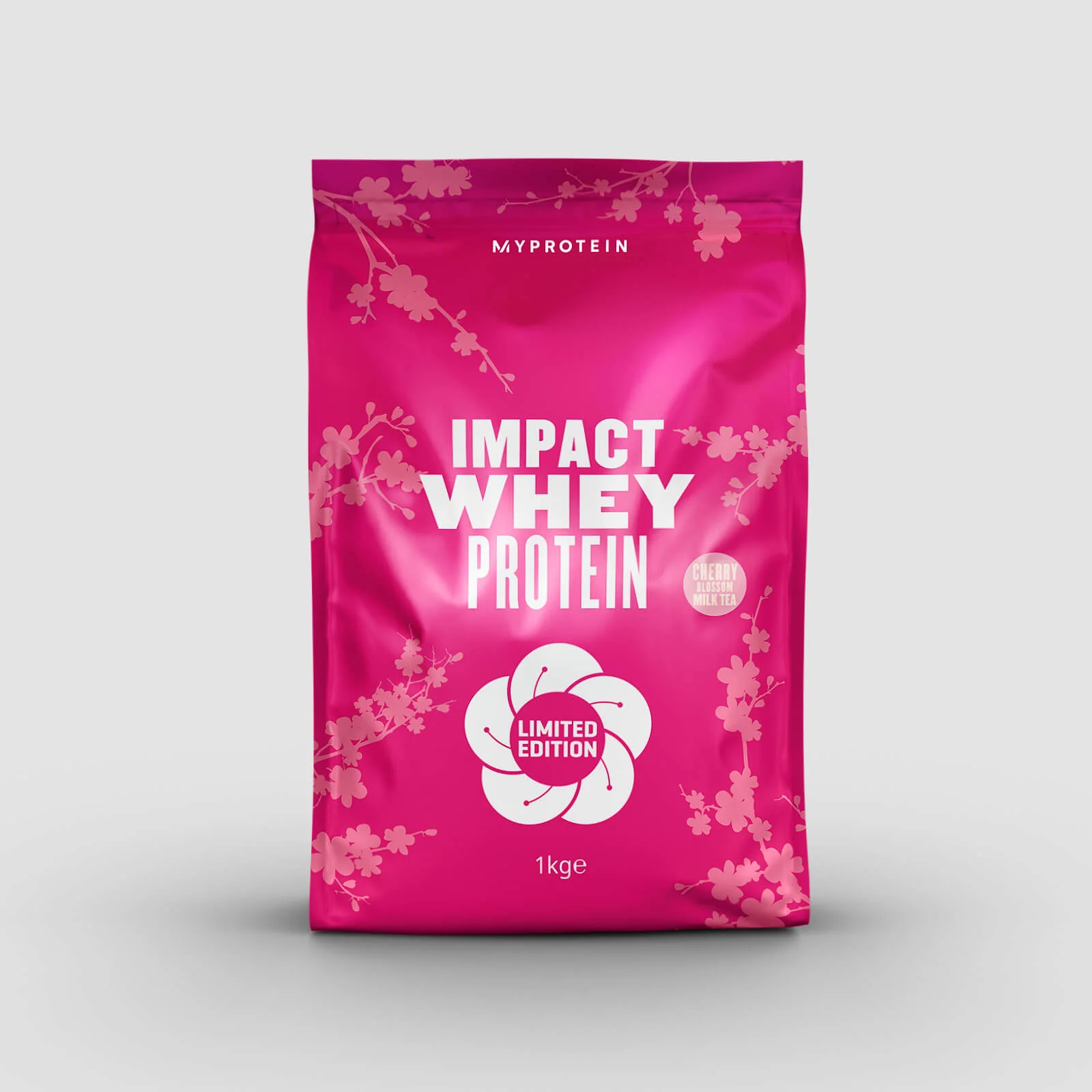 Myprotein Impact Whey Protein, Cherry Blossom Milk Tea, 1kg Imagem 1