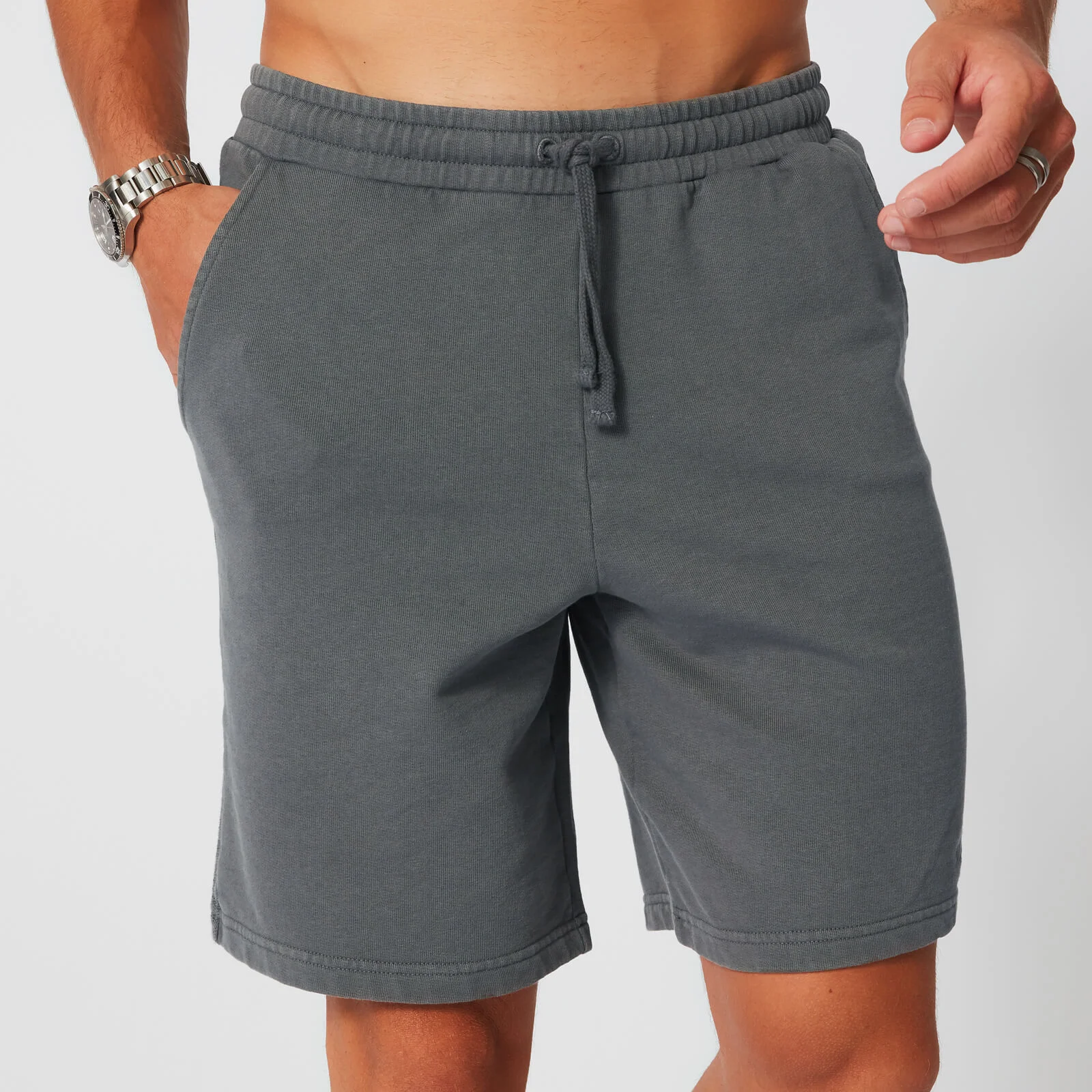 MP Men's Washed Sweat Shorts - Carbon - XS Imagem 1