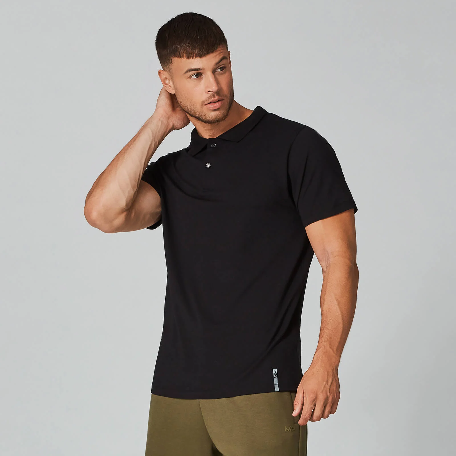 MP Luxe Classic Polo Shirt - Black - XS Imagem 1
