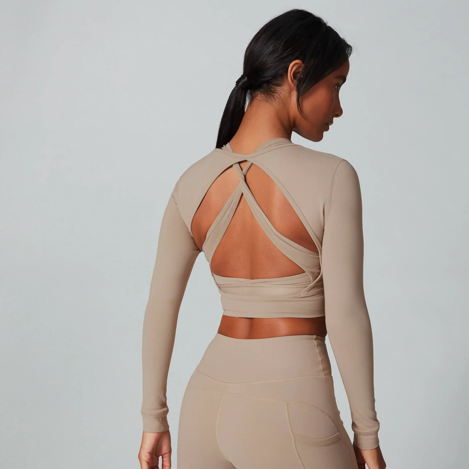 MP Power Long Sleeve Top - V2 Sesame - XS Imagem 1