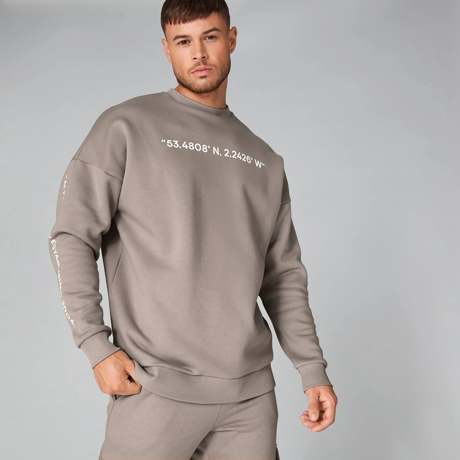 Myprotein Co-Ordinate Sweatshirt - Quarry - XS Imagem 1