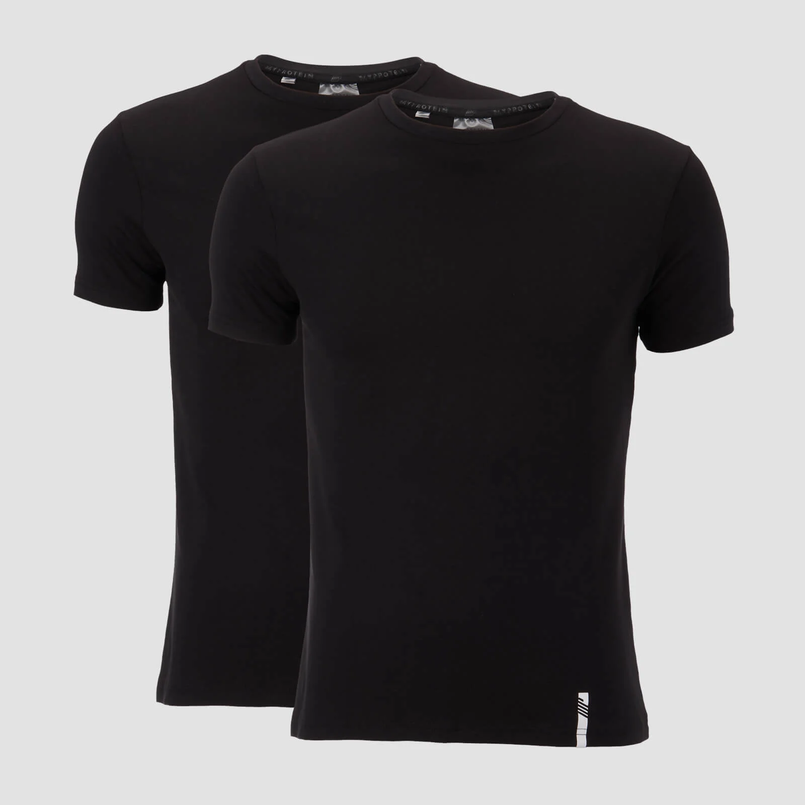 Pack de 2 T-Shirts Luxe Classic - Preto/Preto - XS Imagem 1