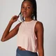 Top com Relevo Reach - Rosa Pálido