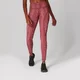Leggings Com Padrão De Cobra - Cor de Rosa