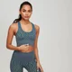 Soutien Desportivo MP Zebra Seamless Para Mulher - Slate/Stargazer