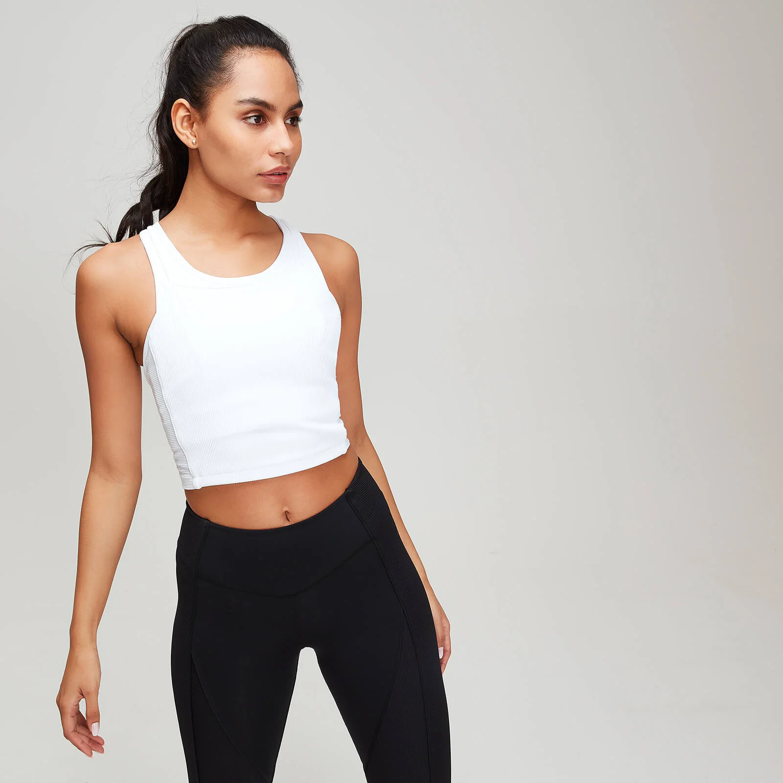 MP Textured Training Women's Vest - White - XS Imagem 1