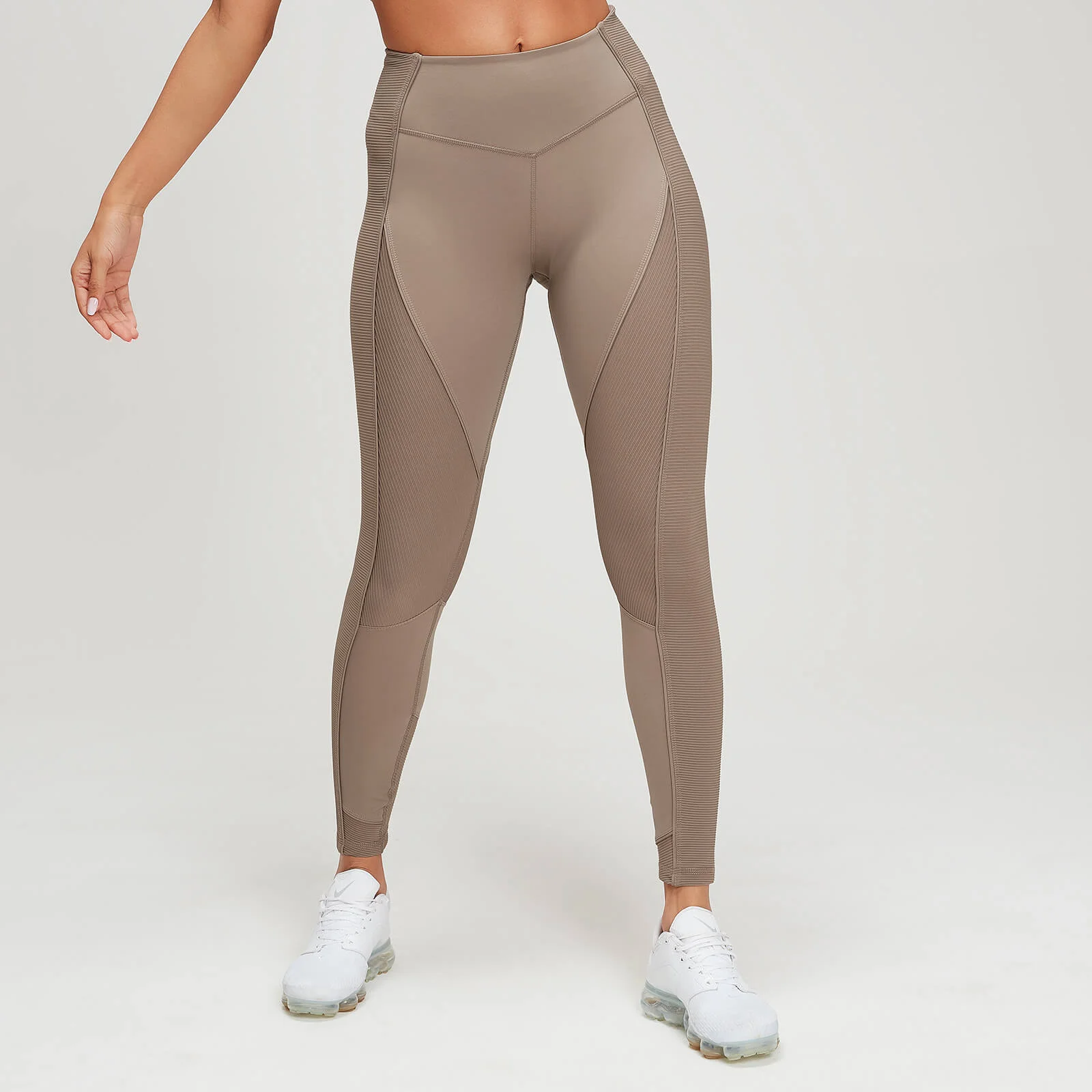 MP Women's Textured Training Leggings - Praline - XS Imagem 1
