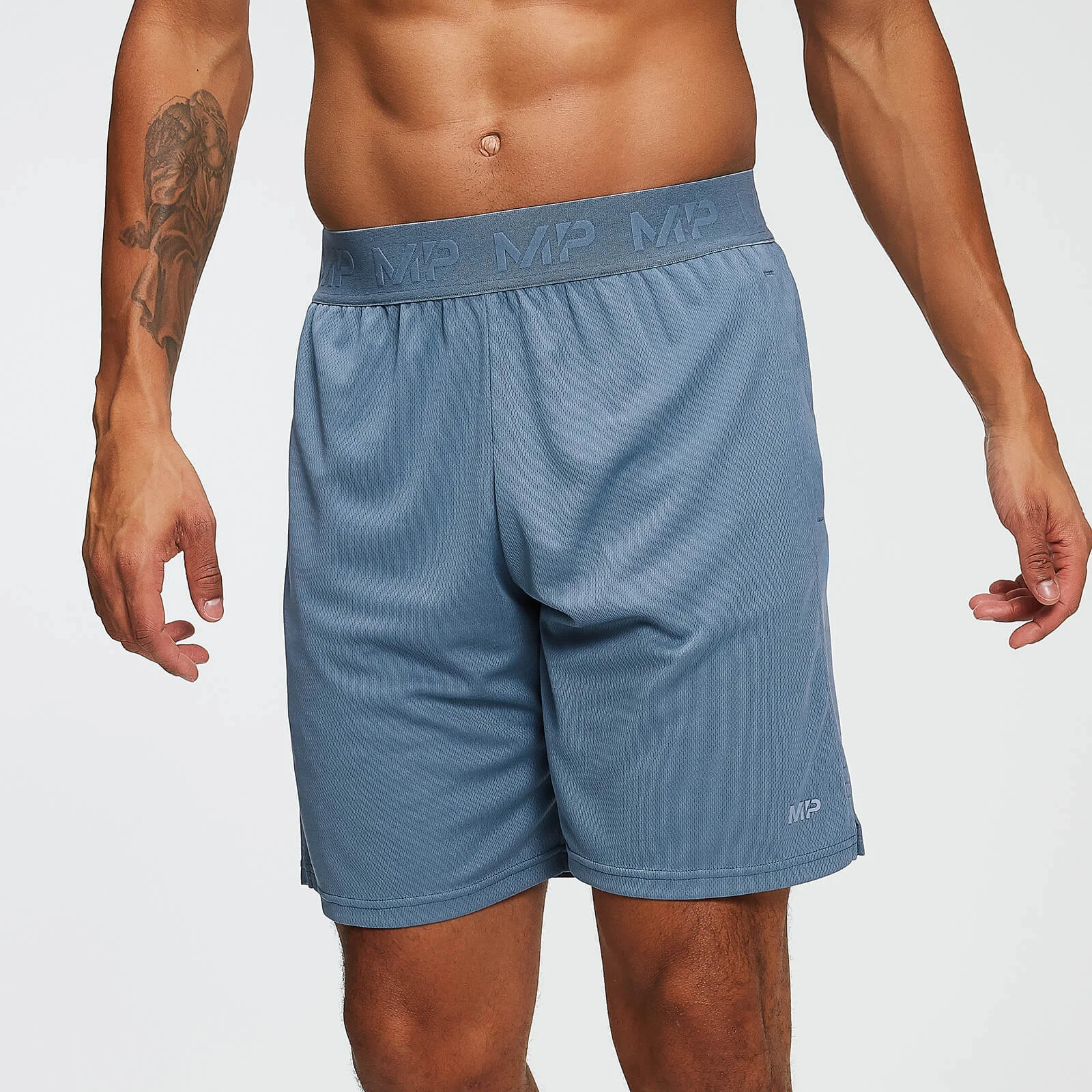 MP Men's Essentials Training Shorts - Washed Blue - XS Imagem 1