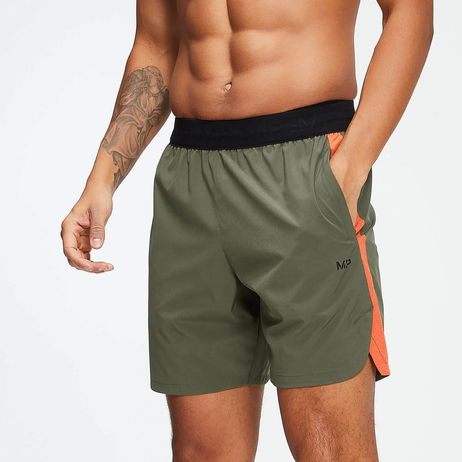 MP Men's Training Shorts - Army Green - XS Imagem 1