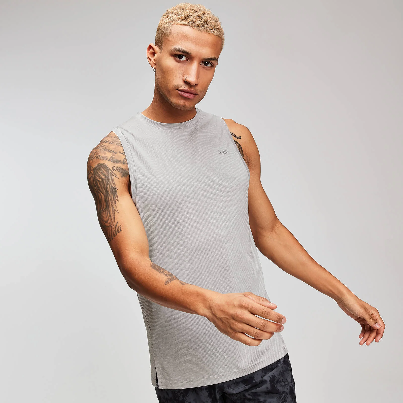 Camisola Sem Mangas MP Training Para Homem - Chrome-Marl - XS Imagem 1