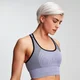 Soutien Desportivo MP Contrast Seamless Para Mulher - Roxo
