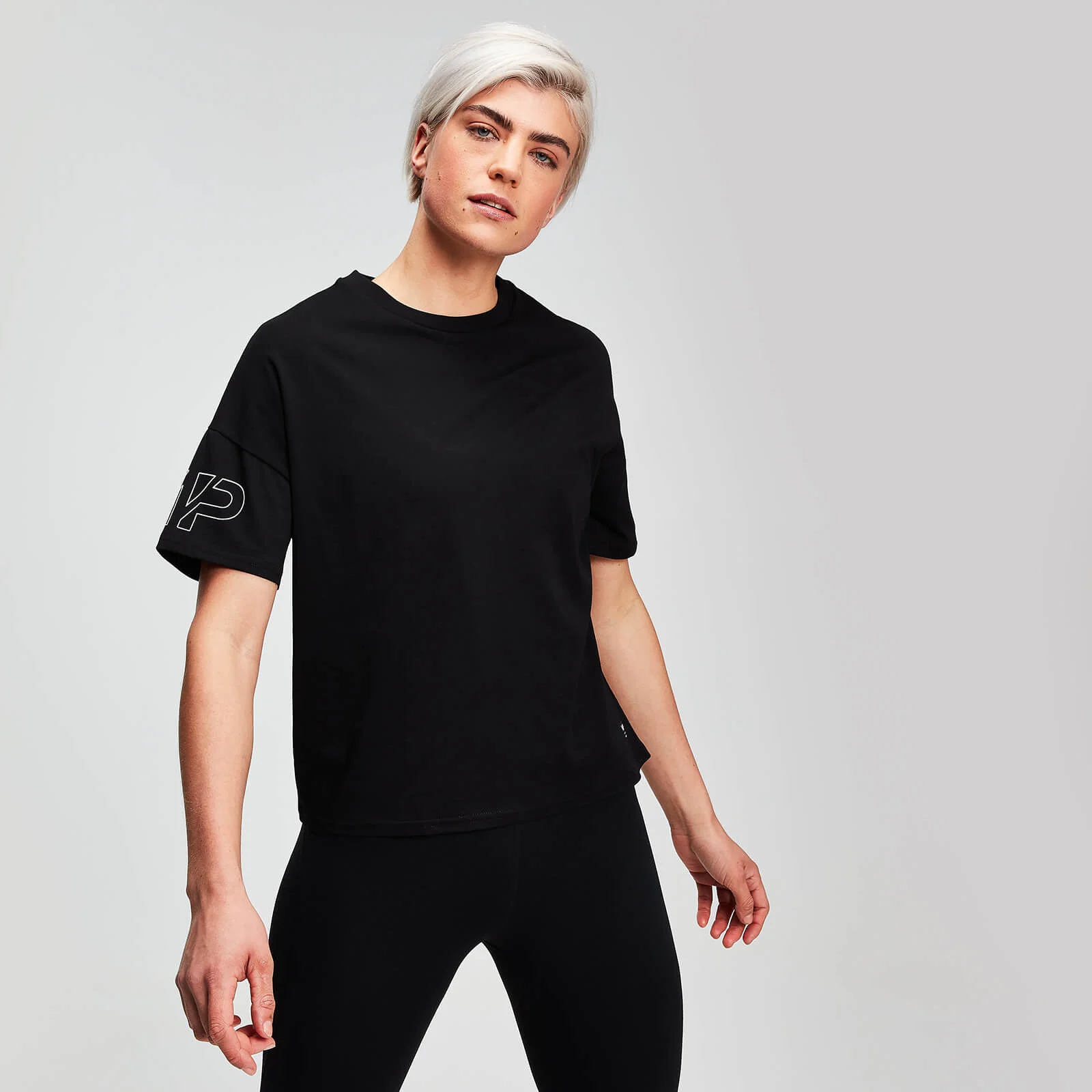 T-Shirt MP Power Para Mulher - Preto - XS Imagem 1