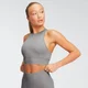 Soutien de Desporto Acid Wash Seamless de Mulher - Cinzento Escuro