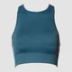 Soutien de Desporto Acid Wash Seamless de Mulher - Azul Escuro