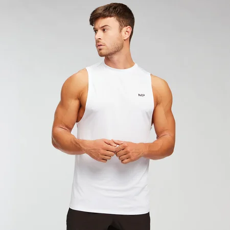 Camisola de Treino sem Mangas da MP para Homem - Branco