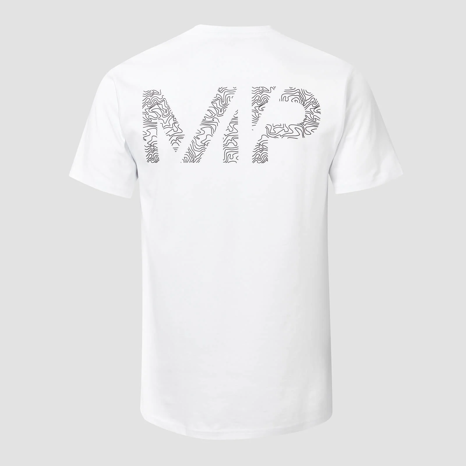 MP Men's Topograph T-Shirt - White - XS Imagem 1