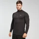Camisola com Fecho a 1/4 MP Performance - Preto/Carbono
