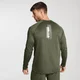 Camisola de Treino de Manga Comprida Estampada MP de Homem - Verde Tropa