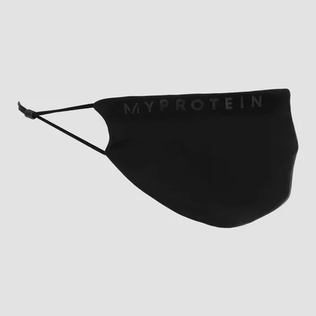 Máscara Facial com Filtro Substituível da MyProtein - Preto