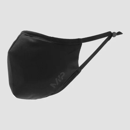 Máscara Facial Anti-Viral com Filtro MP - Preto