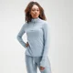 Camisola com Fecho 1/4 Velocity da MP para Senhora - Azul Claro