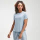 Camisola de Manga Curta Velocity da MP para Senhora - Azul Claro