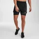 Calções 2 em 1 Velocity para Homem da MP - Preto