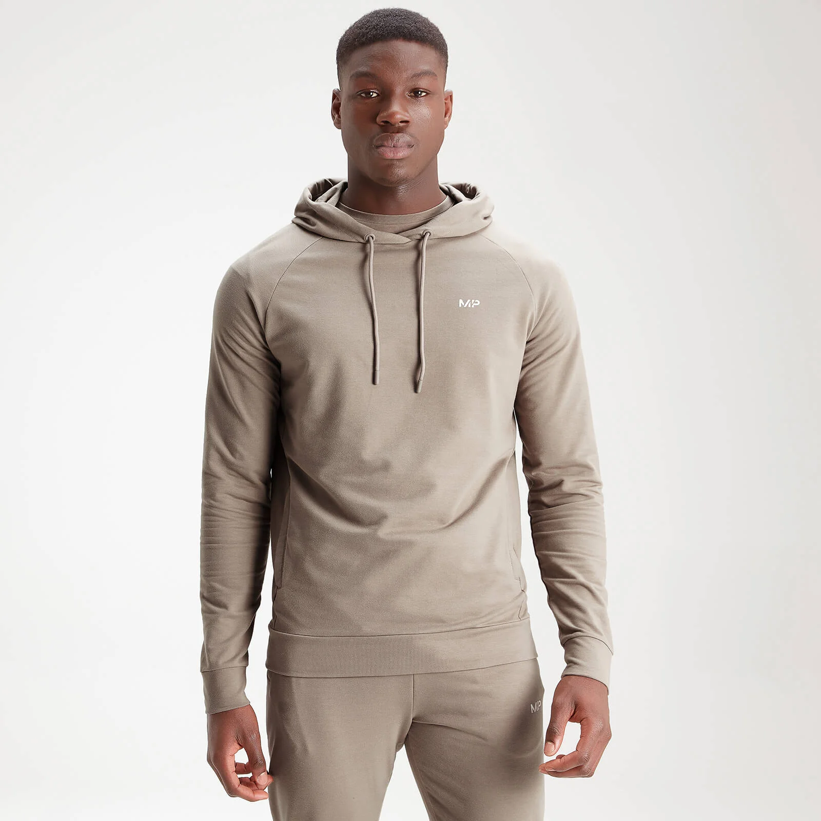 MP Men's Form Pullover Hoodie - Taupe - XXS Imagem 1