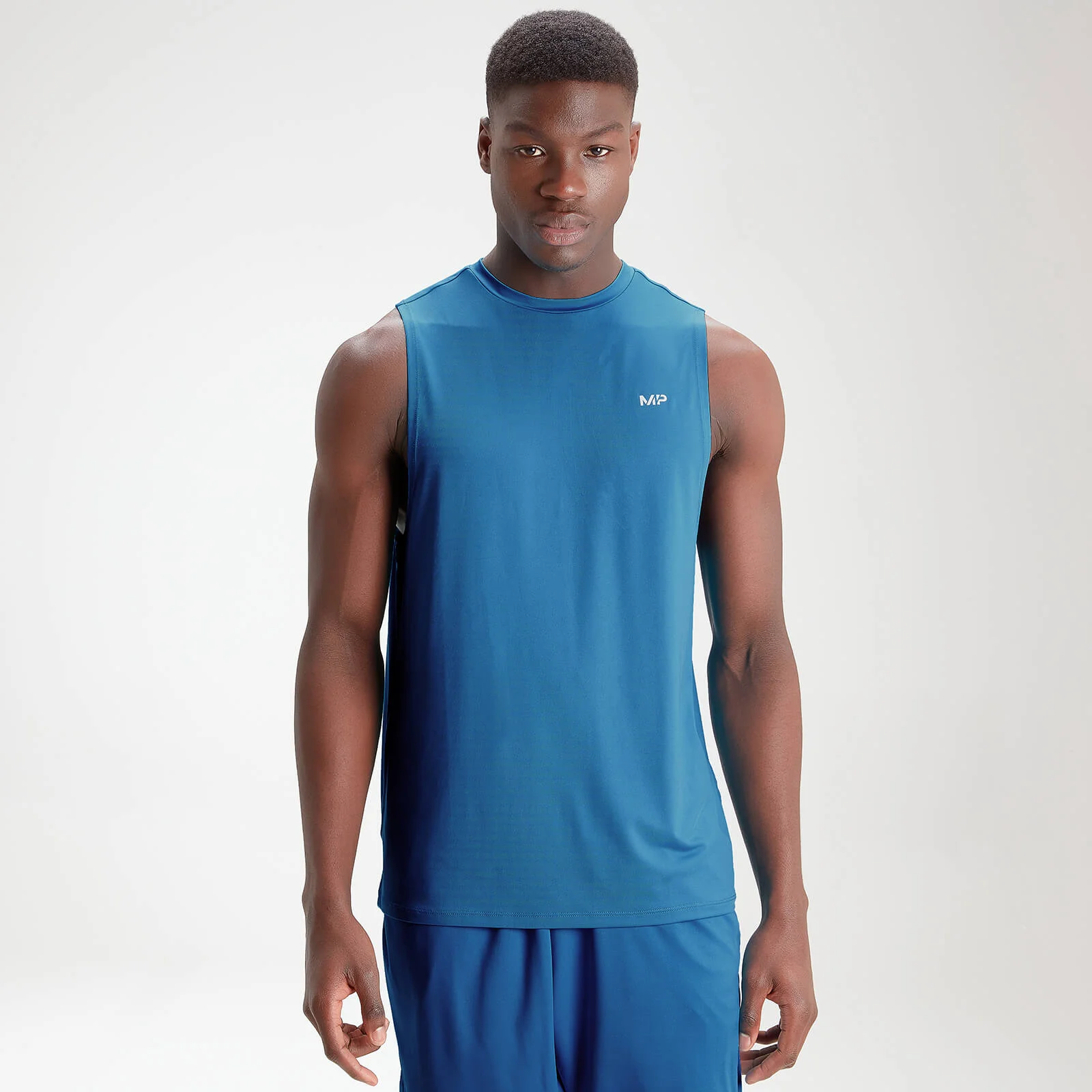 MP Men's Essentials Training Tank - Aqua - XXS Imagem 1