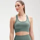 Soutien de Desporto Cruzado Atrás Shape Seamless Ultra para Senhora da MP - Washed Green