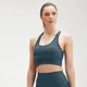 Soutien de Desporto Cruzado Atrás Shape Seamless Ultra para Senhora da MP - Deep Sea Blue