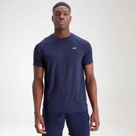T-Shirt Essentials Training para Homem da MP - Azul-Marinho