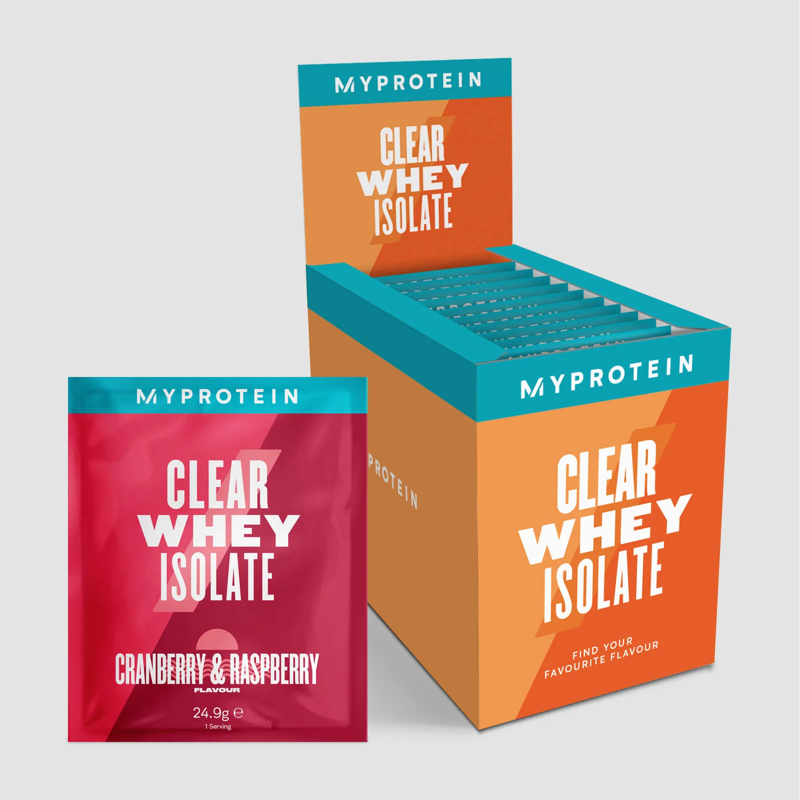 Clear Whey Isolada - Conjunto de Saquetas de Amostra Imagem 1