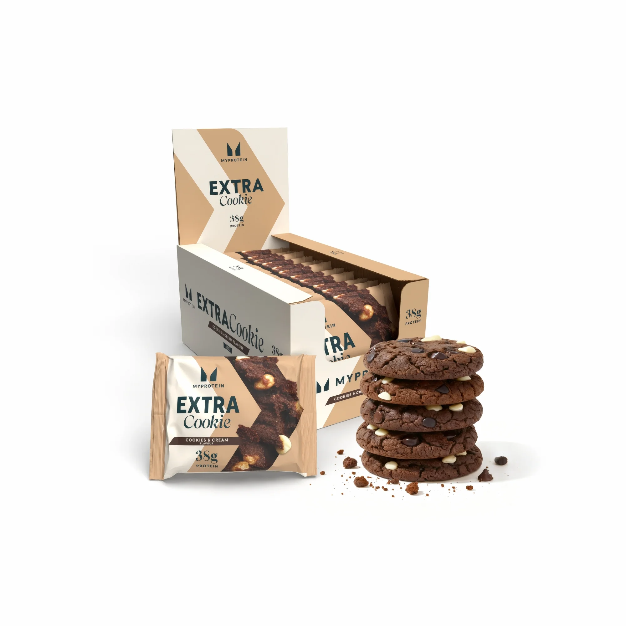 Biscoito Proteico - 12 x 75g - Bolacha e Nata Imagem 1